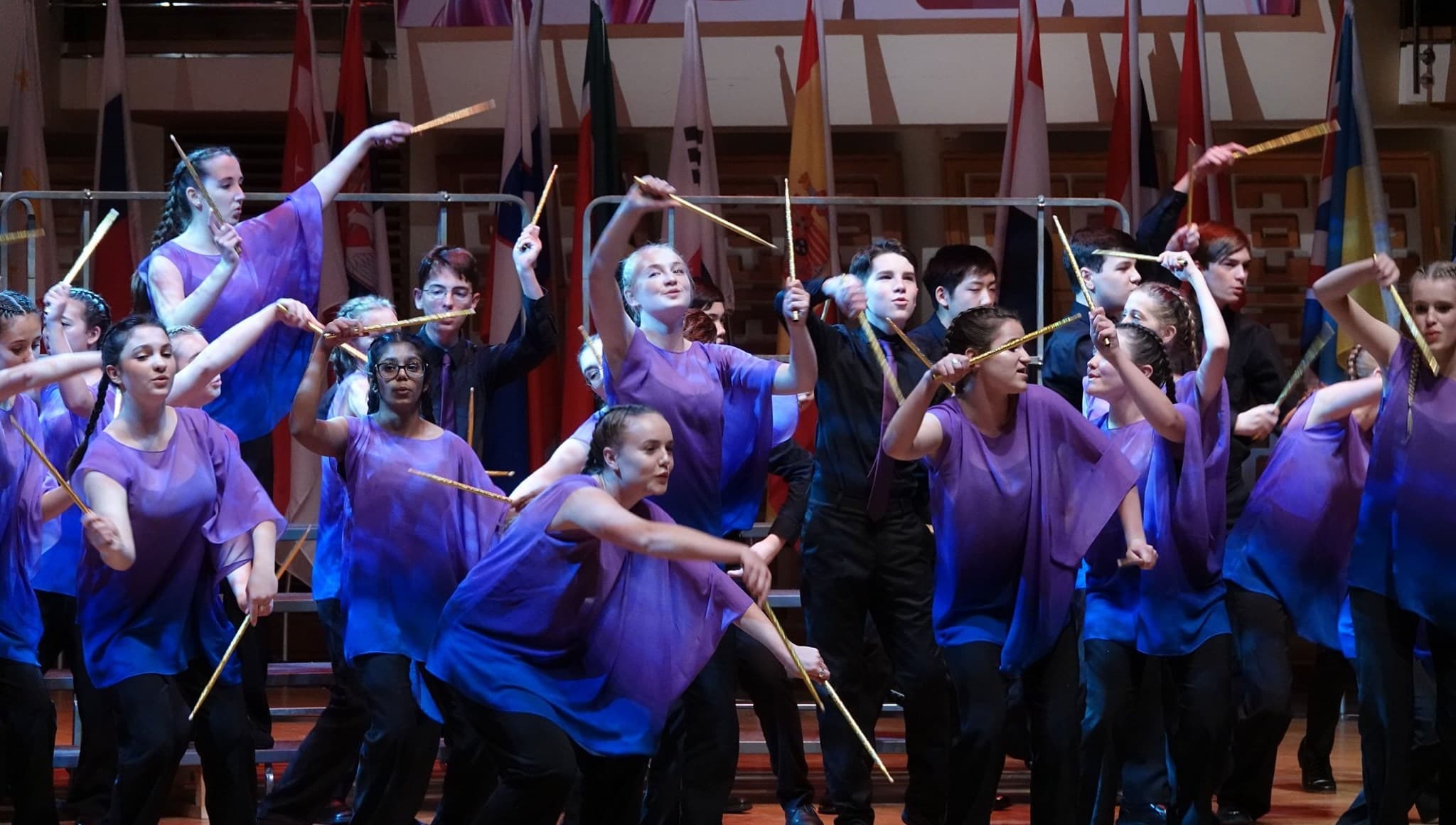 Hamilton Children's Choir performing on the world stage